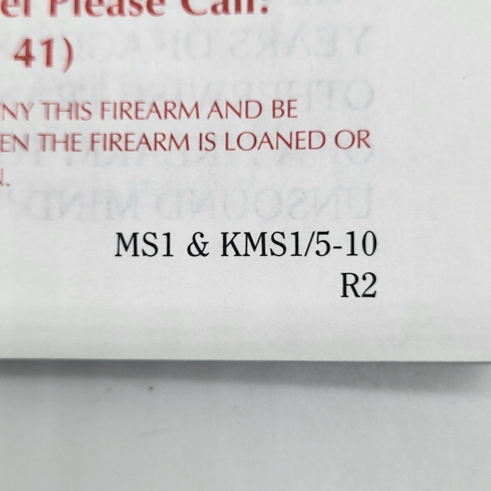 Ruger Instruction Manual For A Ruger Mini-14 Ranch & Mini Thirty Rifles - Picture 3 of 6